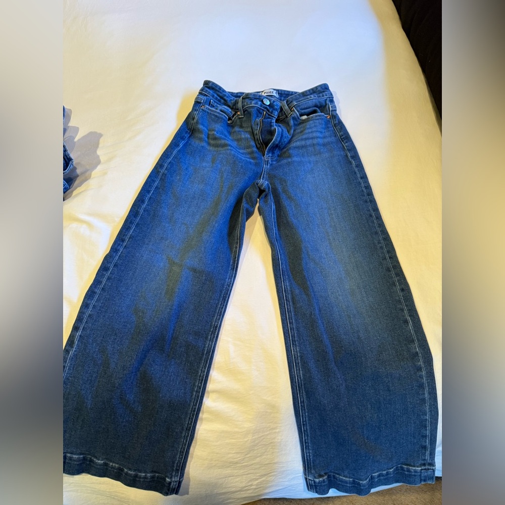 PAIGE Anessa 29 Denim Jeans Wide Leg